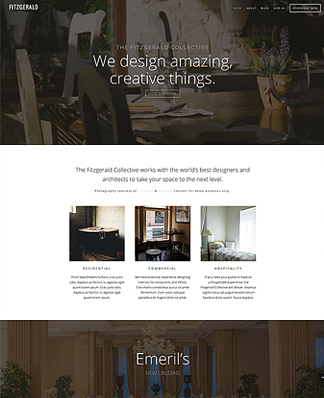 example of a divi corporate site