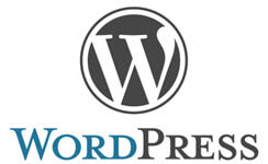The WordPress CMS logo