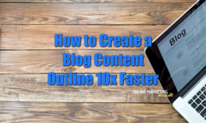 blog content outline featured image