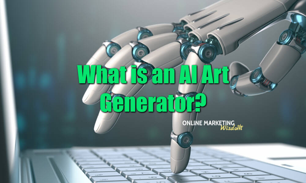 What is an AI art generator featured image